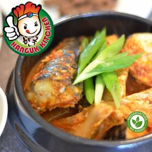 [HEAT & SERVE] Busan Radish Kimchi Mackerel Stew with Radish Leaves 500g
